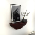 Renata Solid Wood Wall Shelf — view 1
