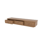 Delphine Geometric Engineered Wood TV Unit — view 6