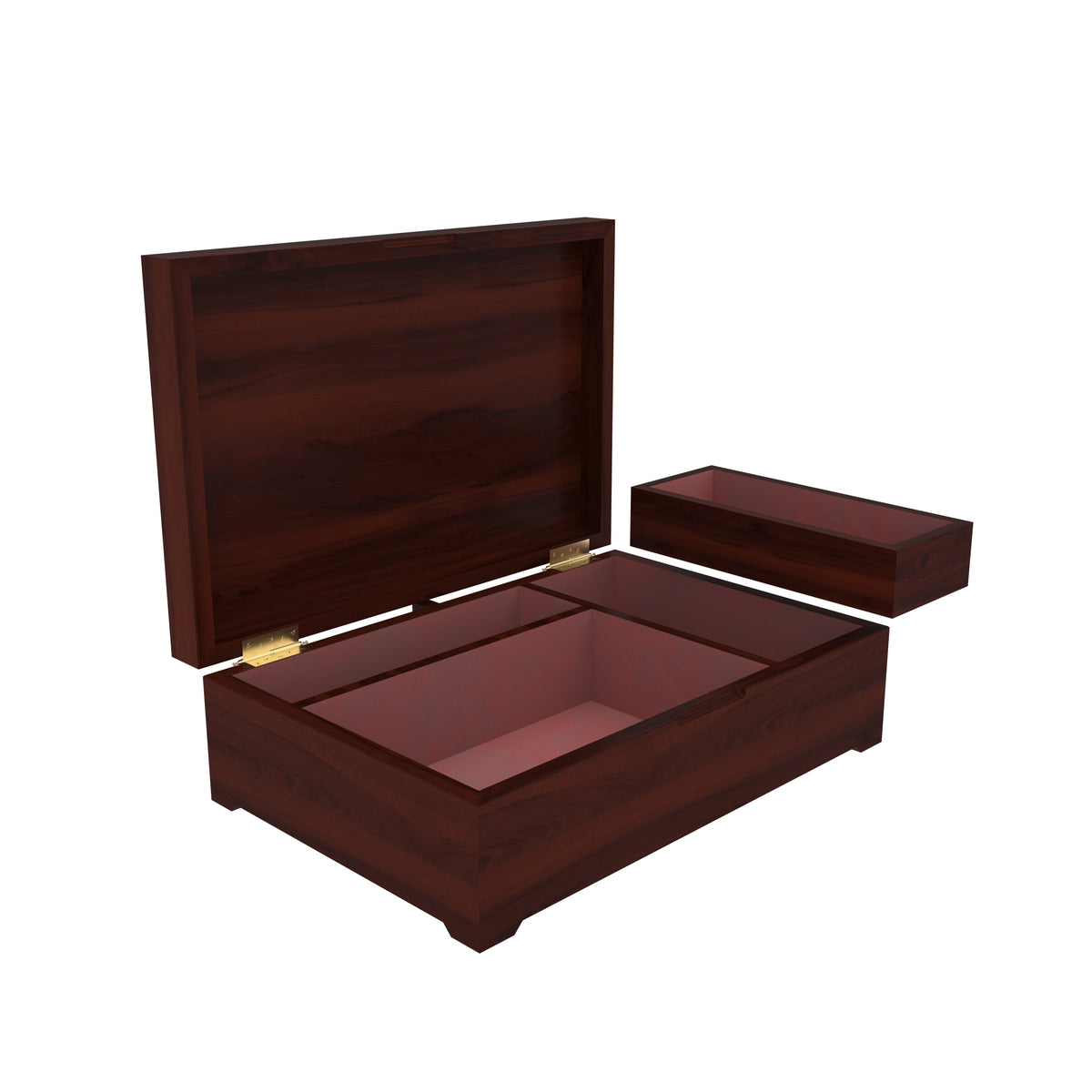Arden Solid Wood Jewellery Box — view 2