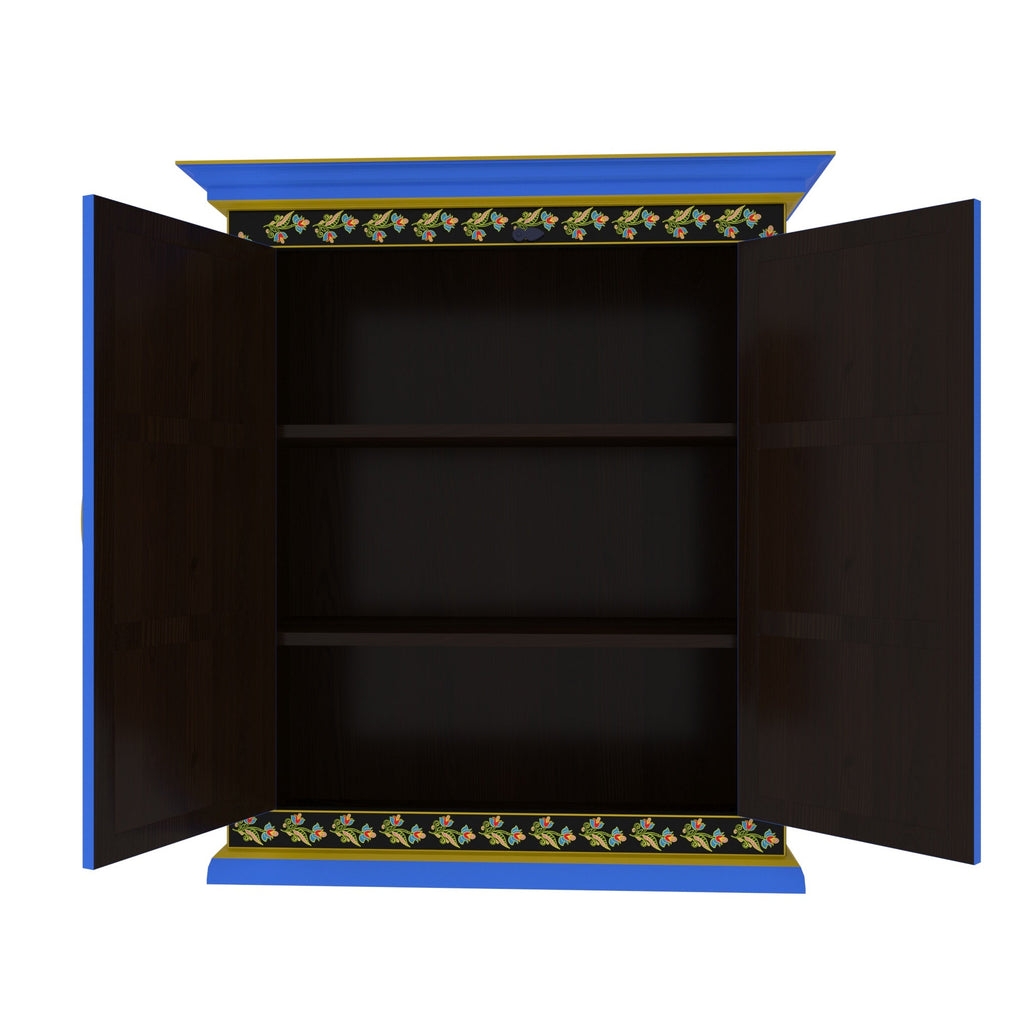 Fiora Blue Storage Cabinet — view 2
