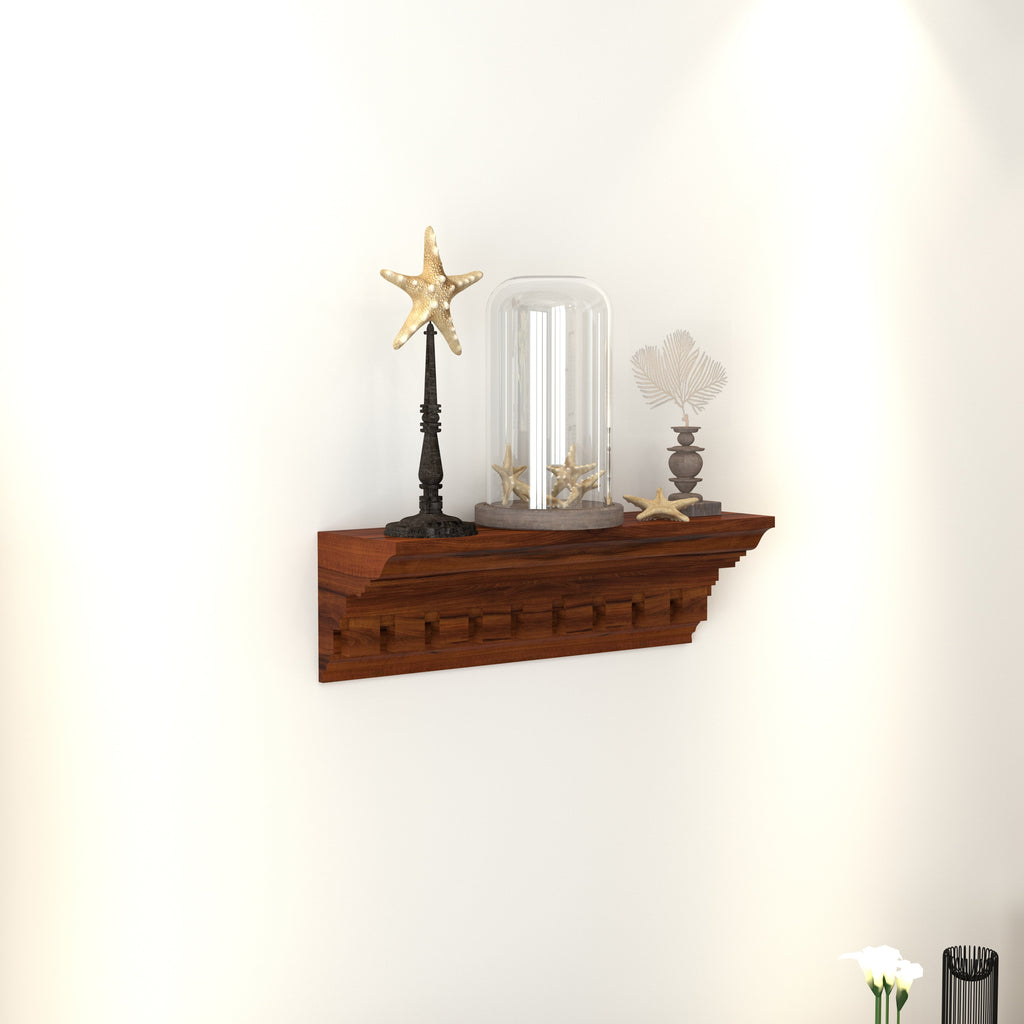 Sable Solid Wood Wall Shelf — view 1