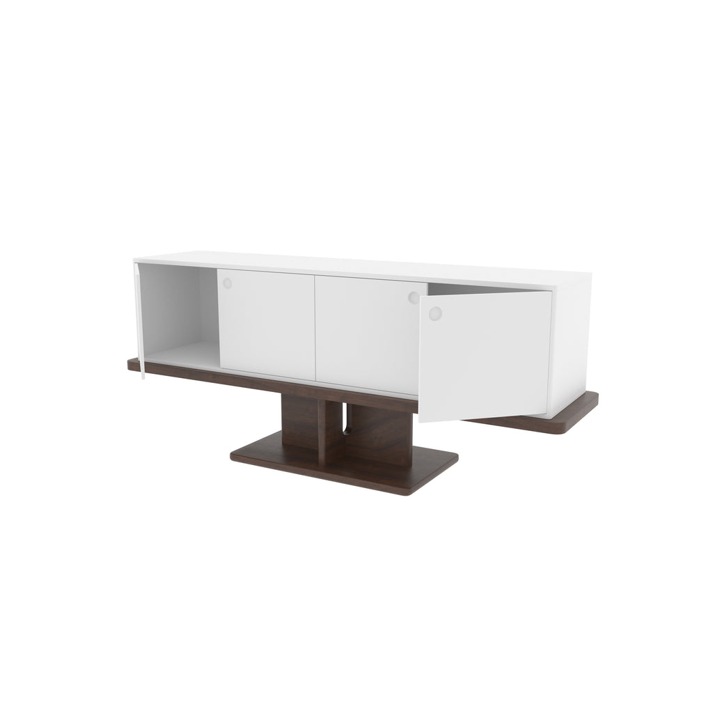 Flora Floating Pedestal Engineered Wood TV Unit — view 6