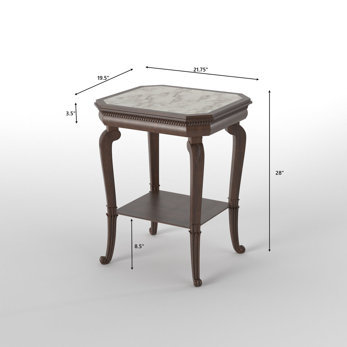 Cora Hexagonal Side Table — view 5