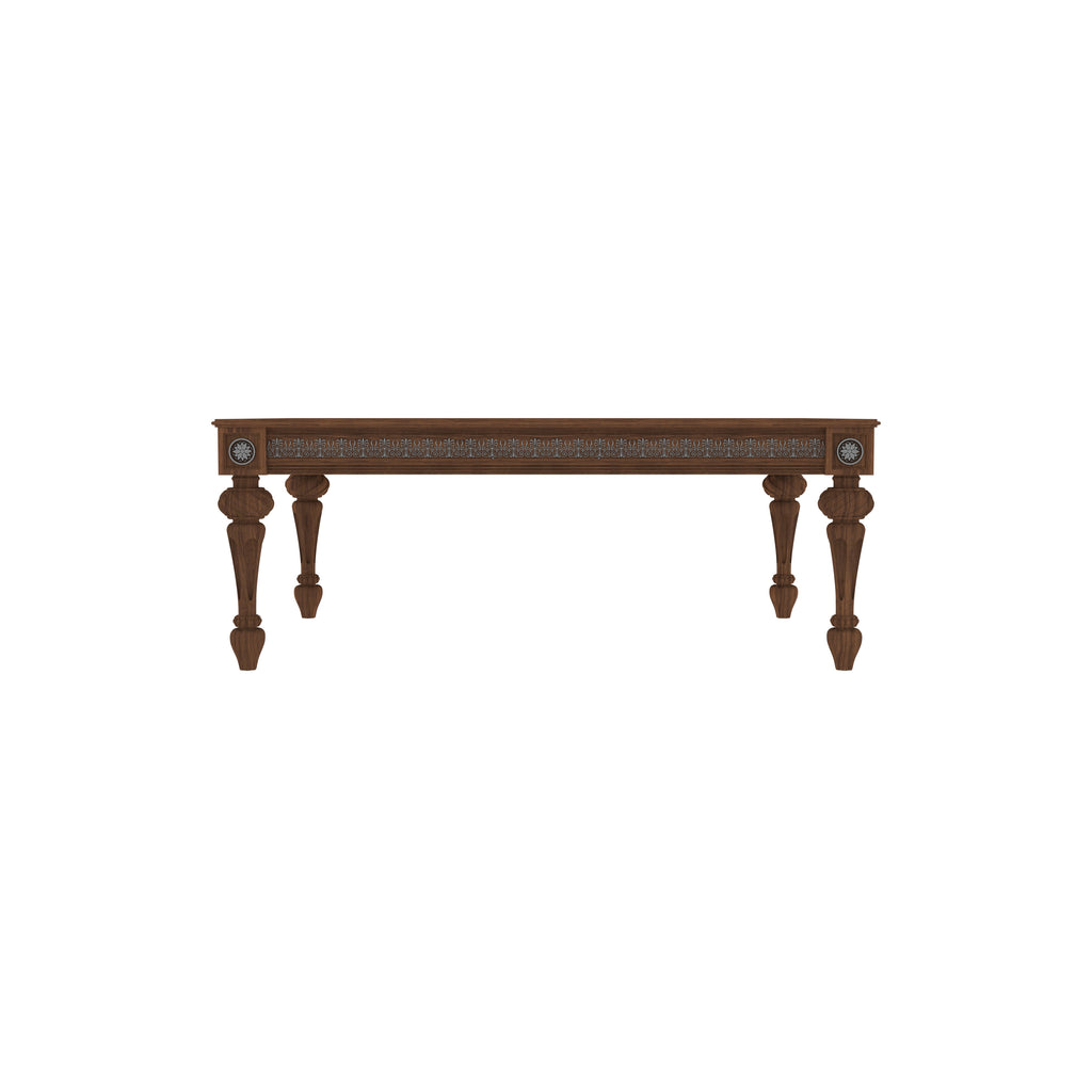 Dalia Carved Solid Wood Dining Set – product image 8