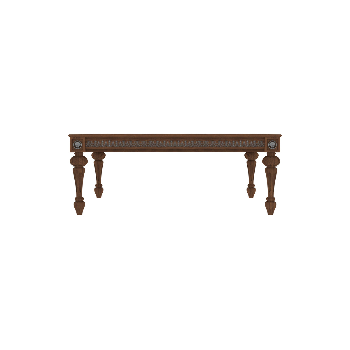Dalia Carved Solid Wood Dining Set – product image 8