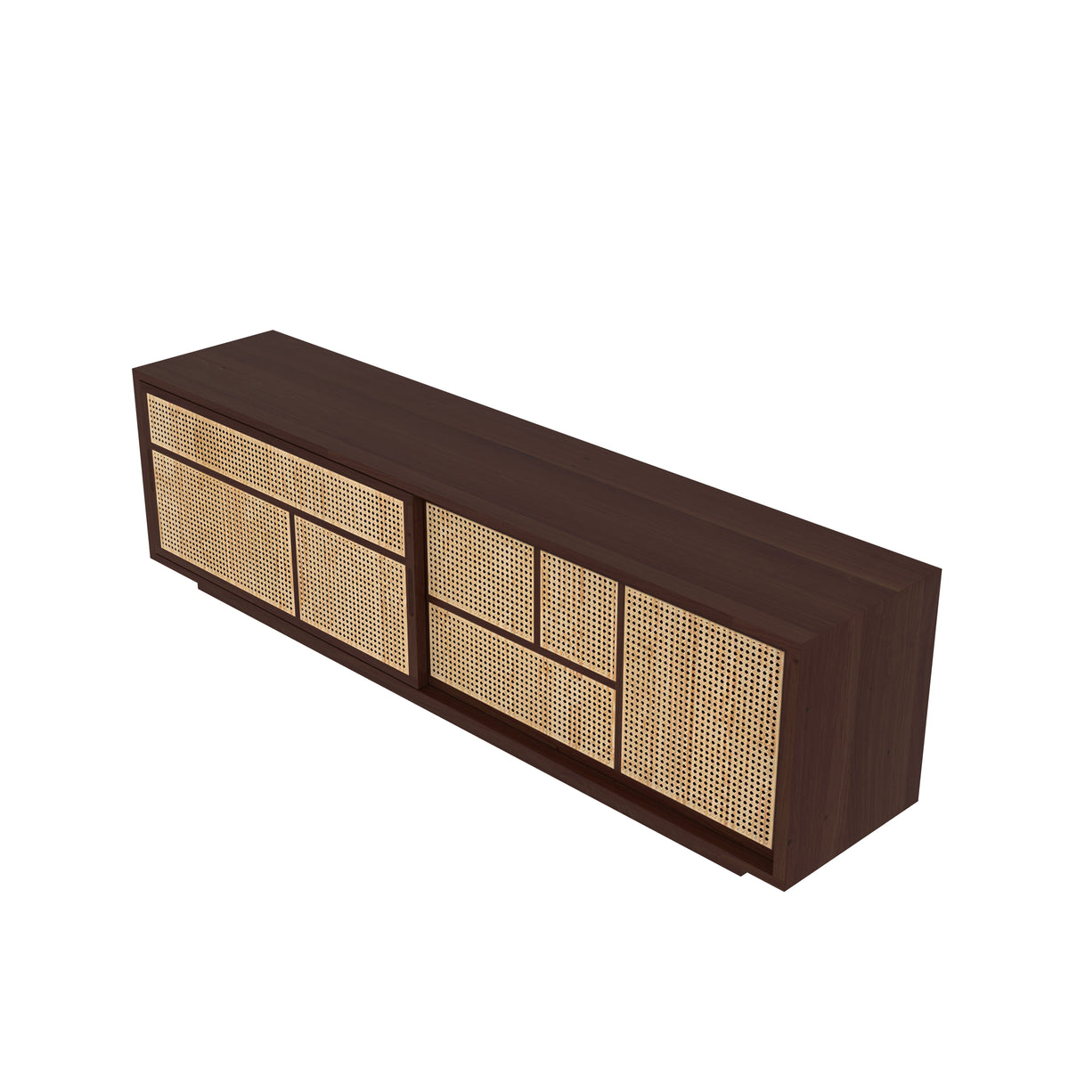 Elodie Cane Storage Cabinet — view 5