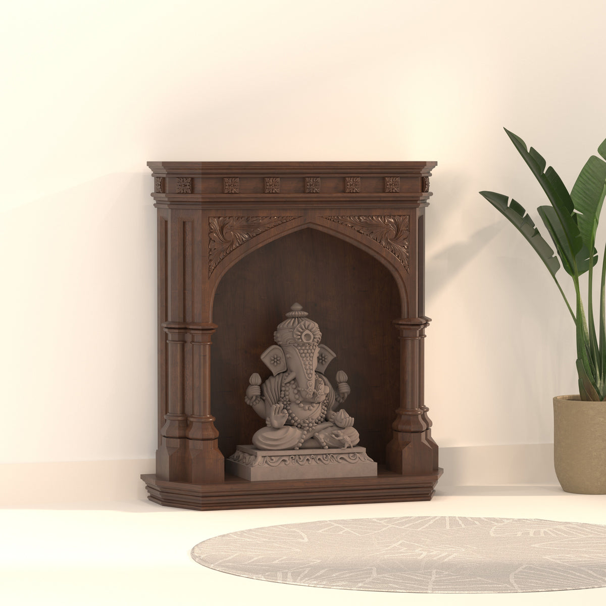 Arlo Arched Home Temple — view 1