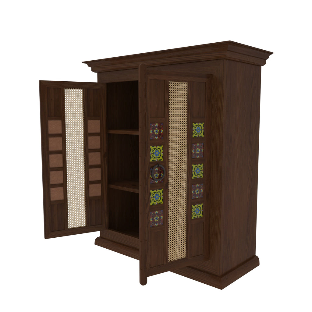 Faye Solid Wood Storage Cabinet — view 6