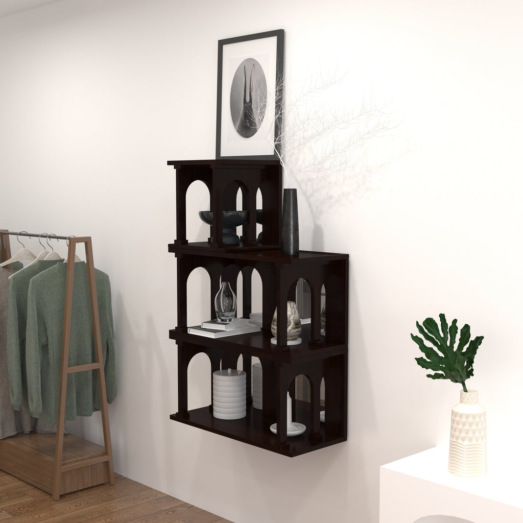 Talia Solid Wood Wall Shelf — view 1