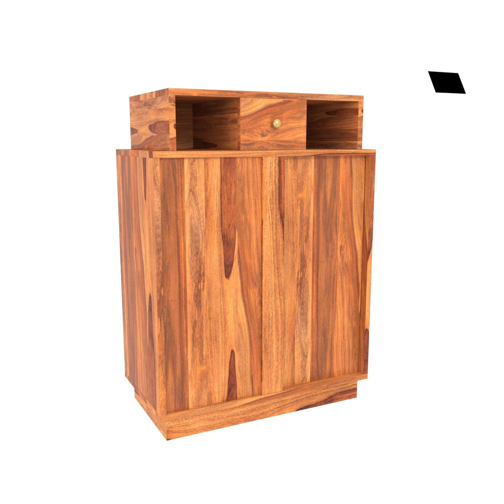 Leona Solid Wood Storage Cabinet — view 5