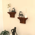 Stella Carved Arched Wall Shelf — view 1