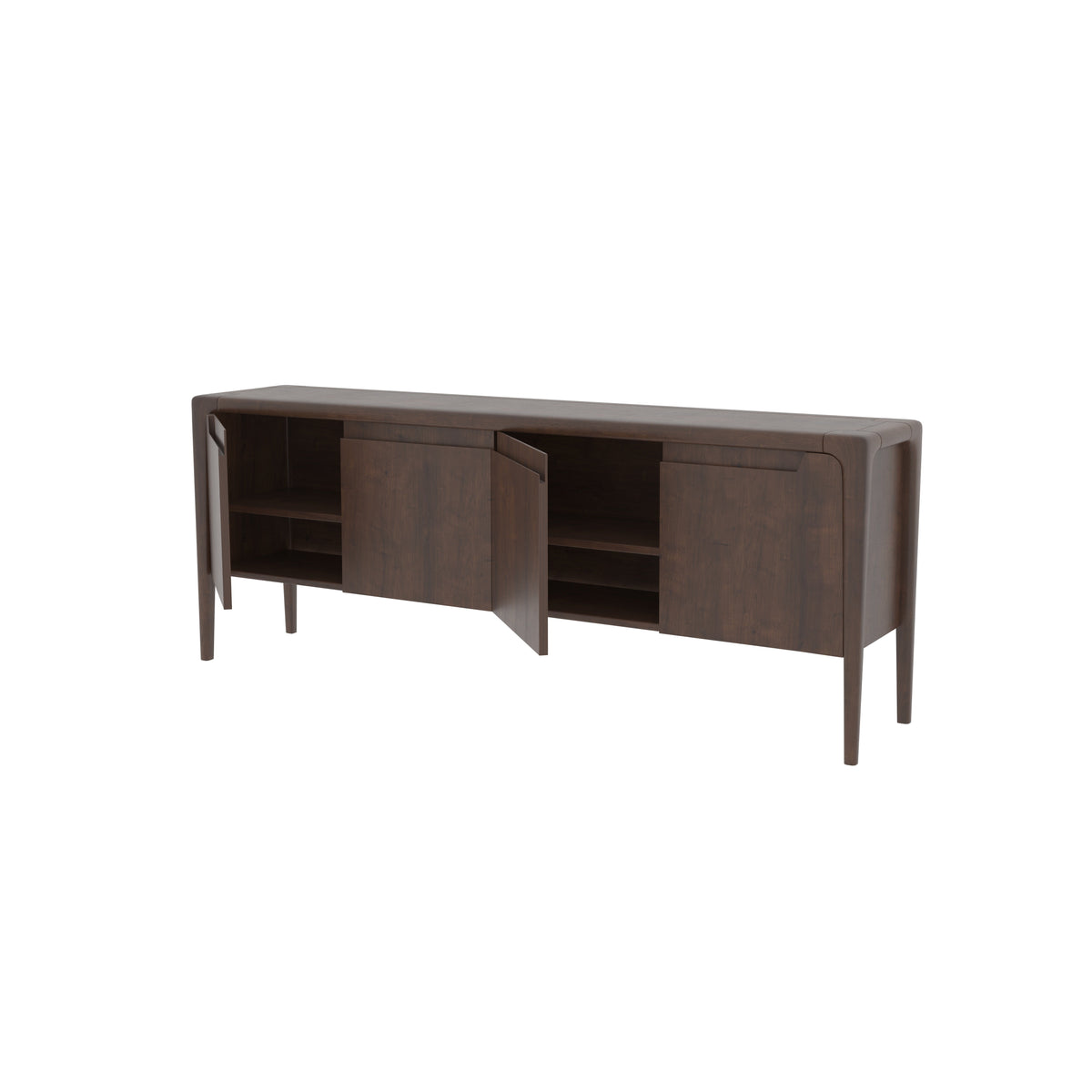 Helena Solid Wood TV Unit — view 6
