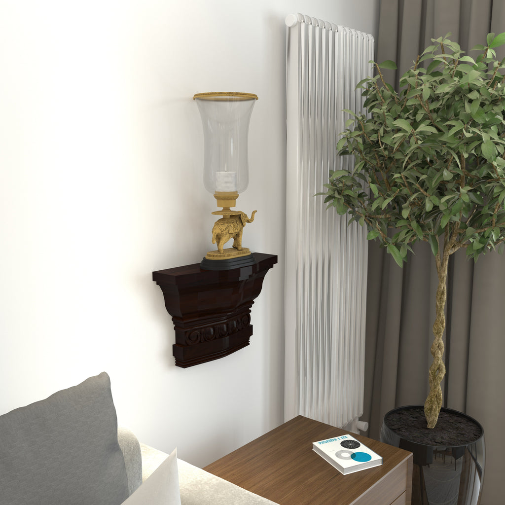 Romy Scroll Wall Shelf — view 1