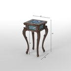 Calla Inlay Tiled Side Table — view 5