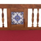 Sora Floral Tiled Hanging Swing — view 5