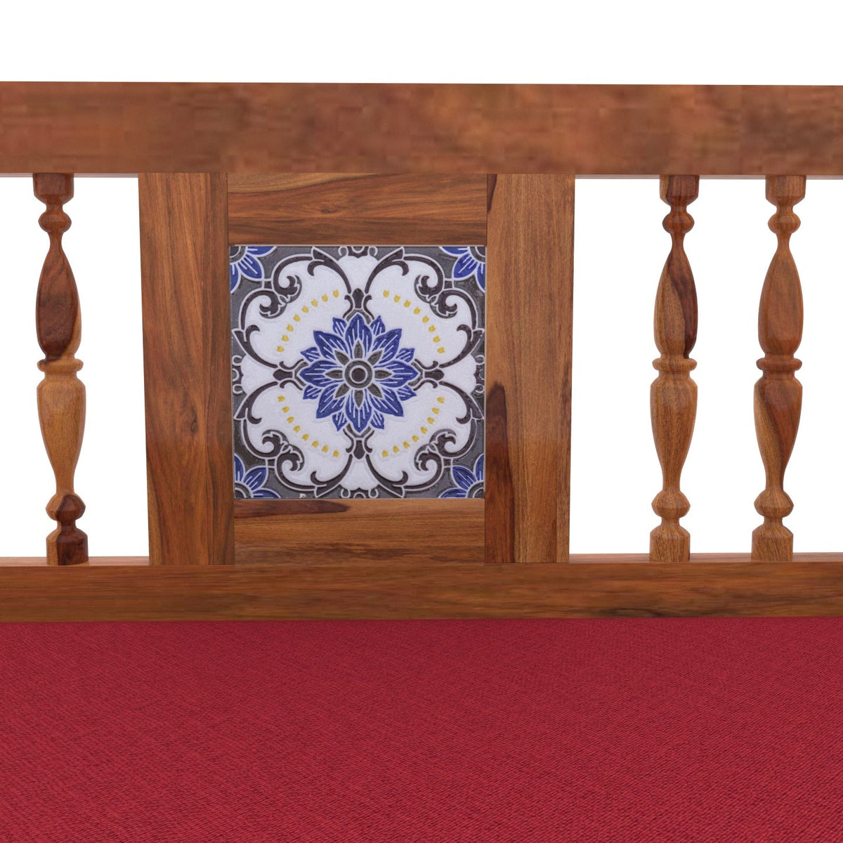 Sora Floral Tiled Hanging Swing — view 5