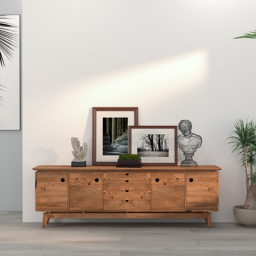 Liv Solid Wood TV Unit — view 1