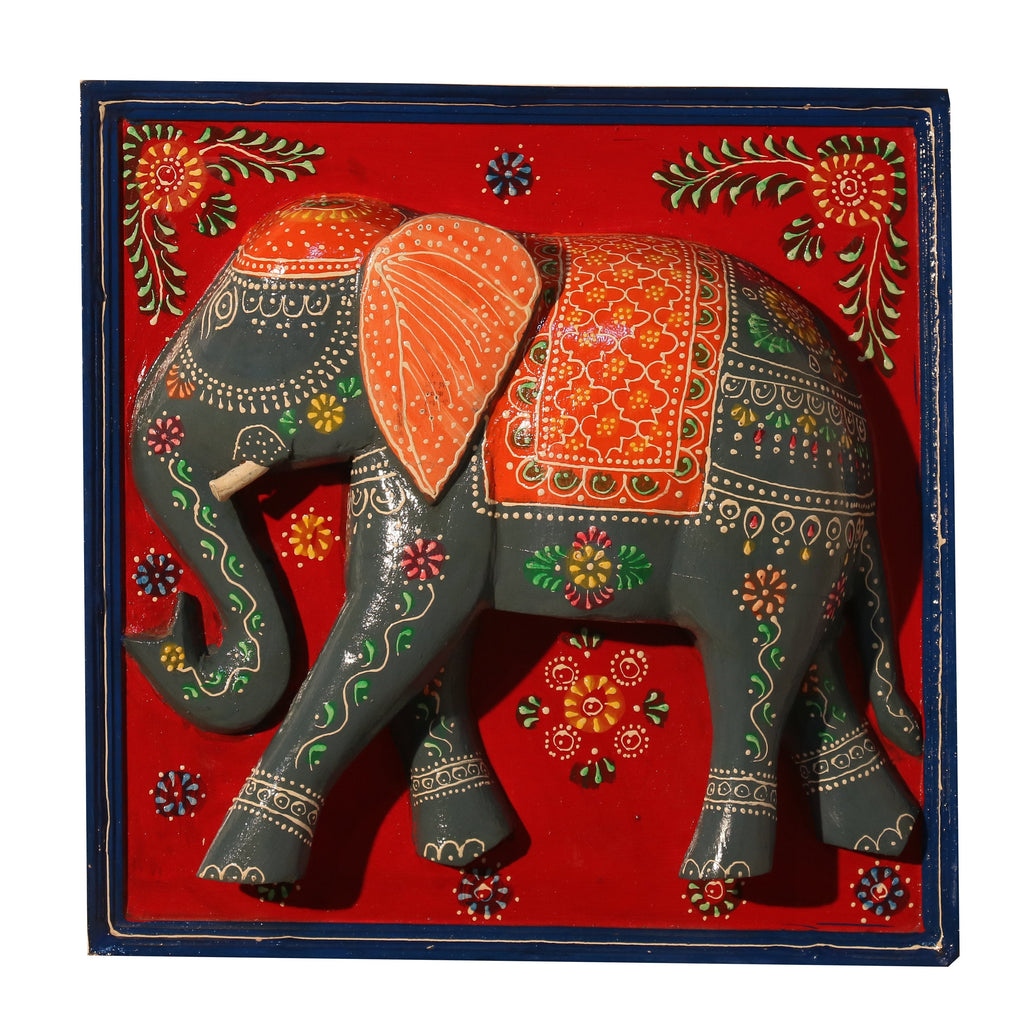 Talia Elephant Wall Panel — view 1