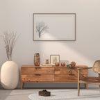 Laurel Solid Wood TV Unit — view 1