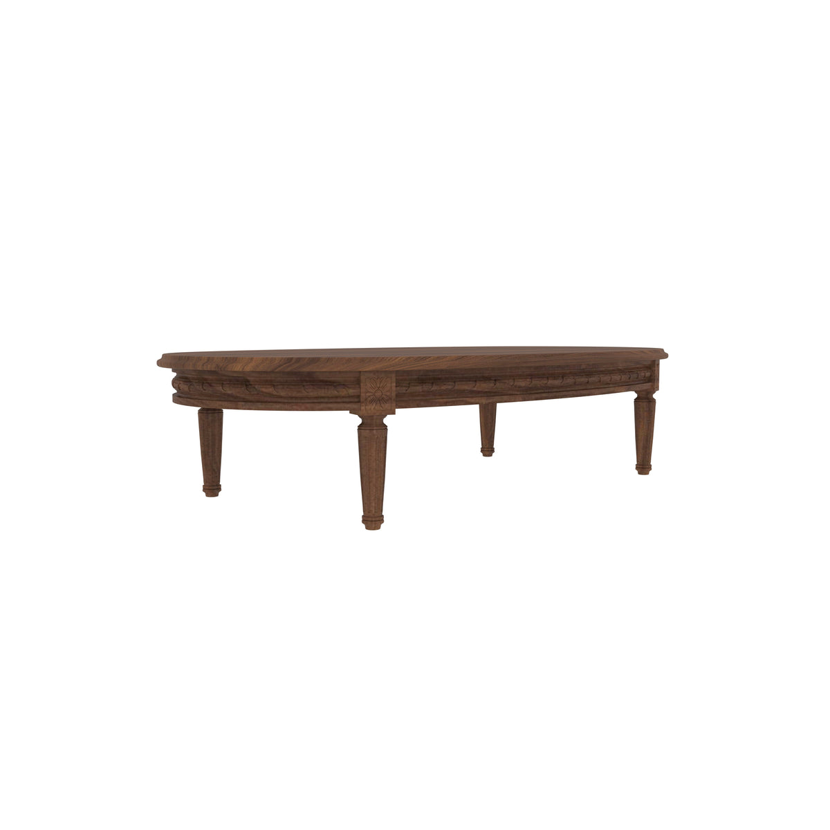 Odessa Carved Solid Wood Oval Dining Set – product image 7