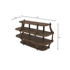 Orla Curved Vintage Wall Shelf — view 2