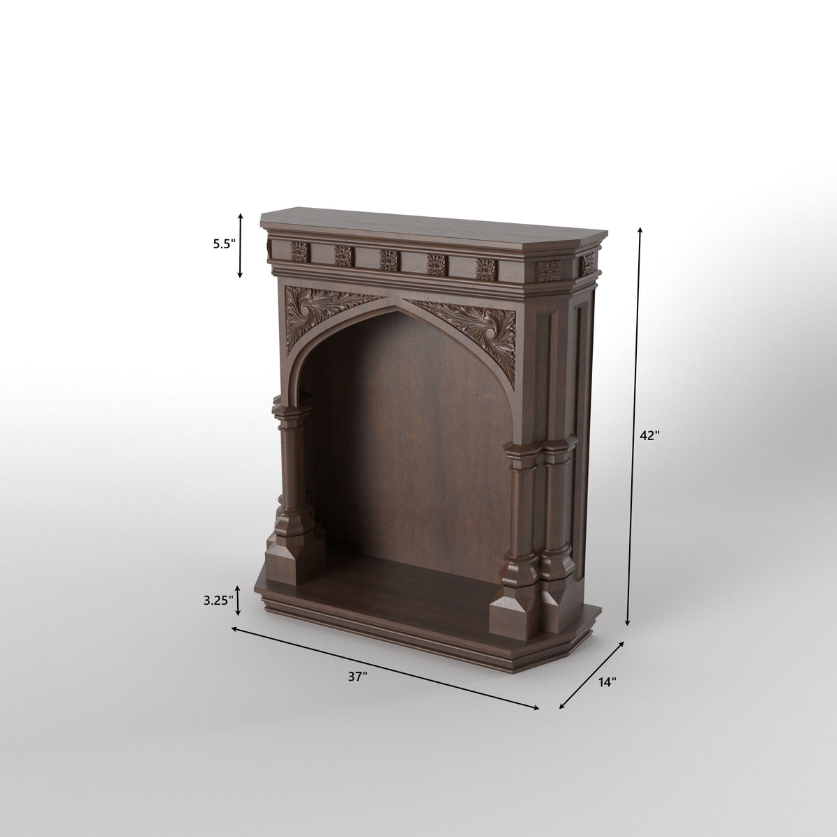 Arlo Arched Home Temple — view 6