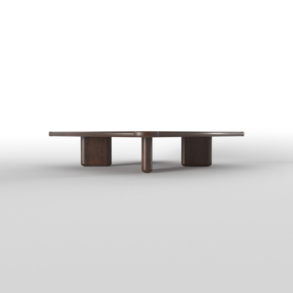 Nara Solid Wood Square Floor Dining Set – product image 7
