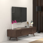 Dalia Panelled Mid-Century TV Unit — view 1
