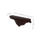 Piper Vintage Corner Wall Shelf — view 6