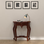 Giselle Solid Wood Console Table — view 1