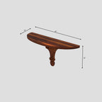 Paloma Solid Wood Wall Shelf — view 6