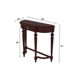 Helena Solid Wood Console Table — view 7