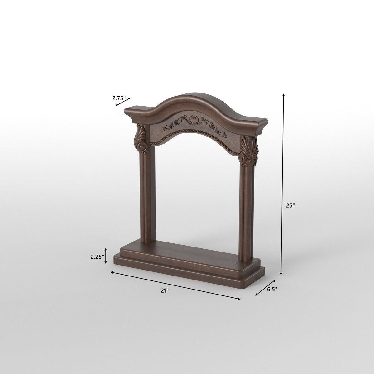 Aveline Arched Home Temple — view 6