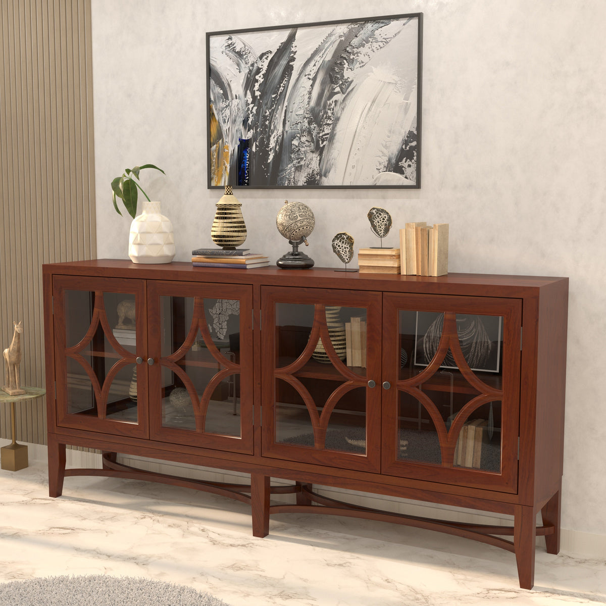 Delphine Vintage Storage Cabinet — view 1