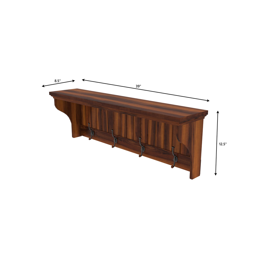 Sylvie Vintage Wall Shelf — view 6