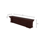 Riva Solid Wood Wall Shelf — view 6