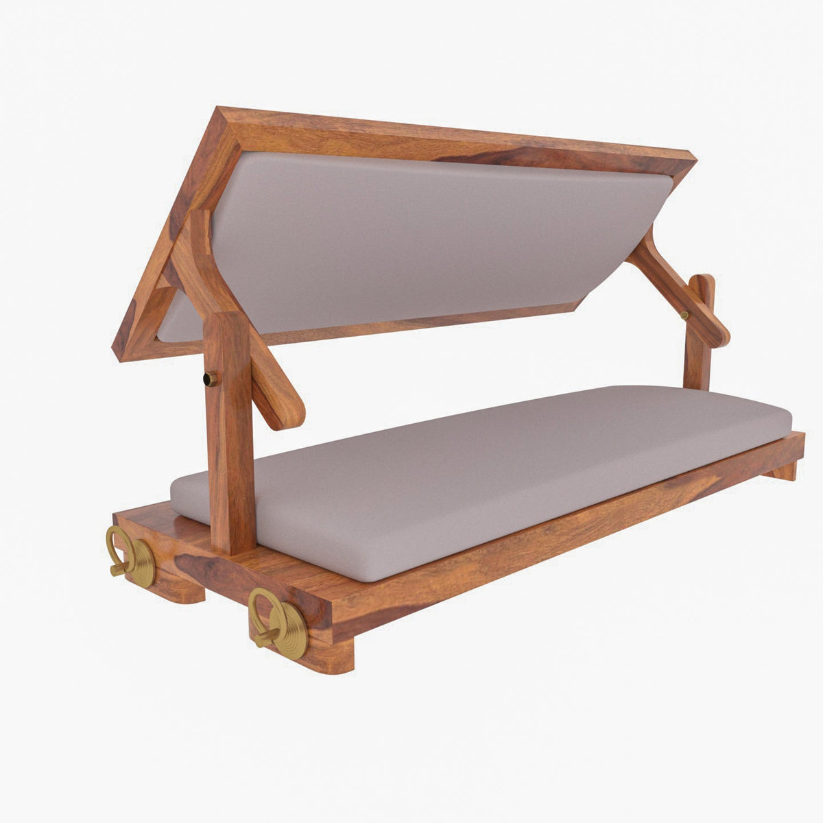 Nell Upholstered Vintage Hanging Swing — view 6
