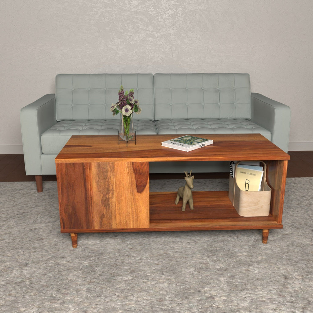 Iris Solid Wood Coffee Table — view 6