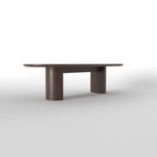 Akari Solid Wood Oval Floor Dining Set – product image 7