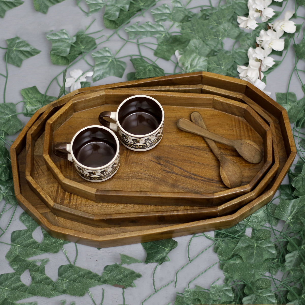 Lumi Octagonal Serving Tray — view 5