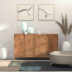 Cora Solid Wood Storage Cabinet — view 1