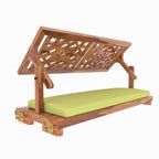 Odessa Floral Carved Hanging Swing — view 4