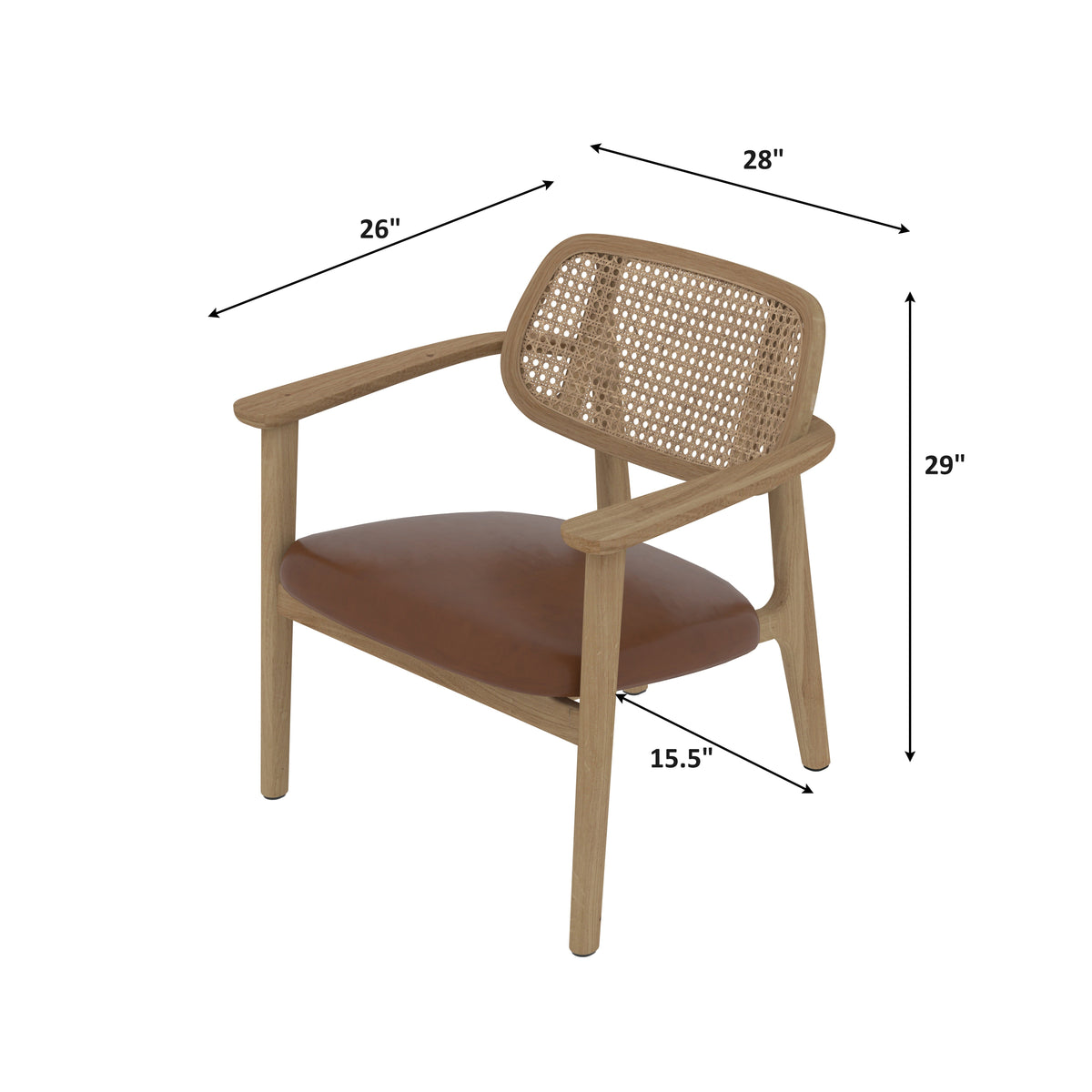 Arlo Vintage Armchair — view 5