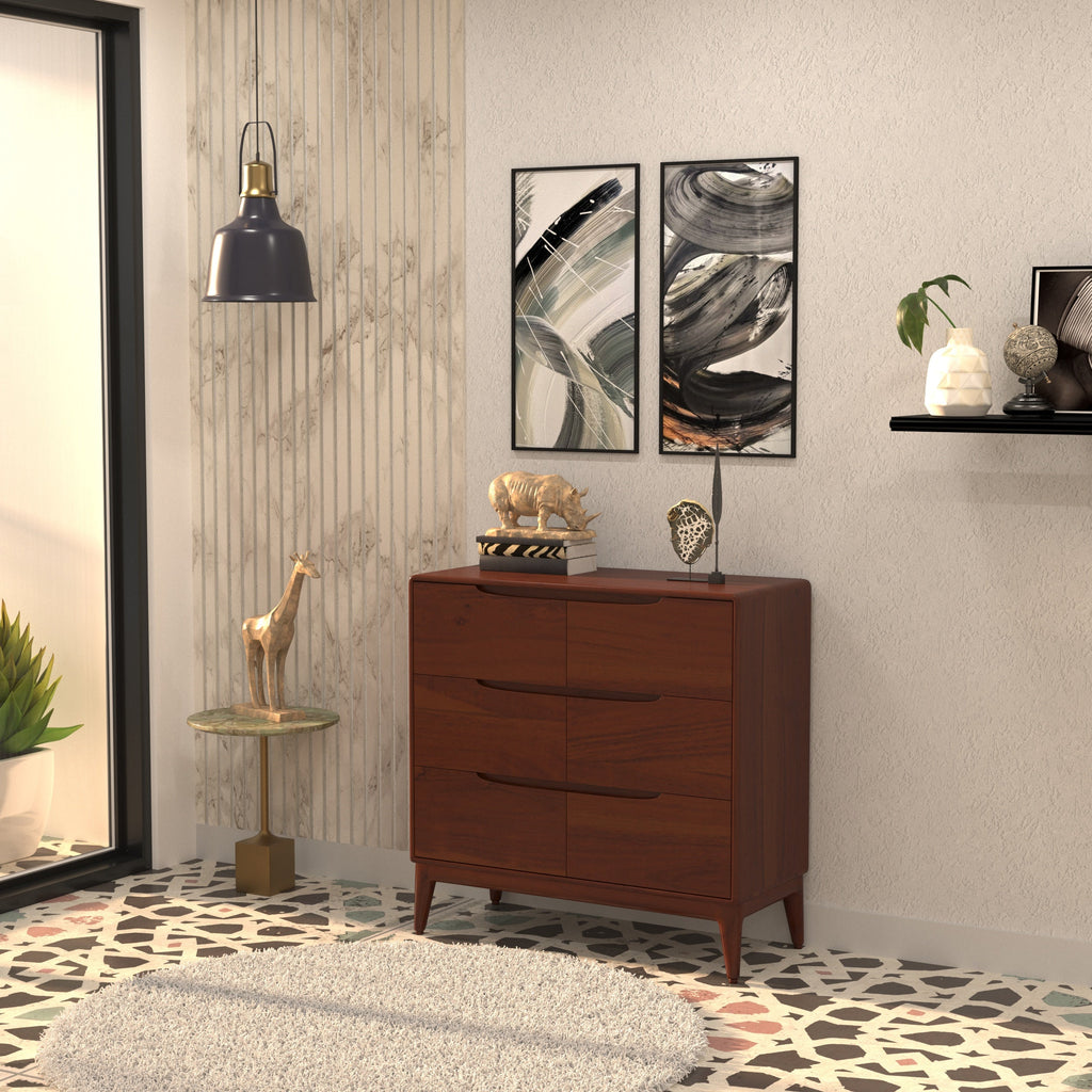Elara Solid Wood Storage Cabinet — view 1
