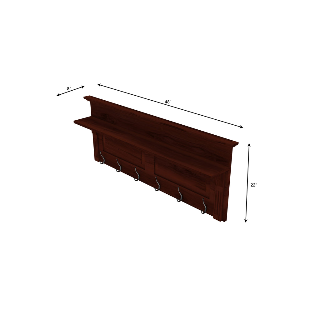 Thalia Solid Wood Wall Shelf — view 6