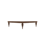Bianco Marble Top Solid Wood Floor Dining Set – product image 9