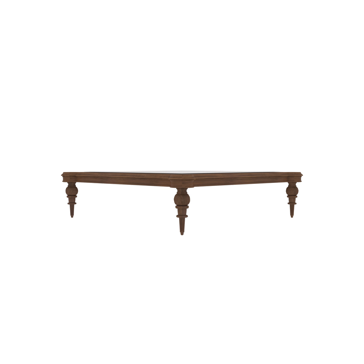 Bianco Marble Top Solid Wood Floor Dining Set – product image 9