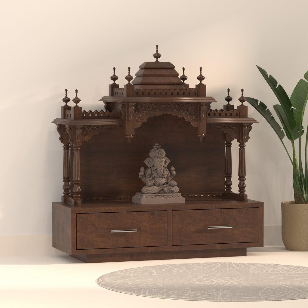 Briar Solid Wood Home Temple — view 1