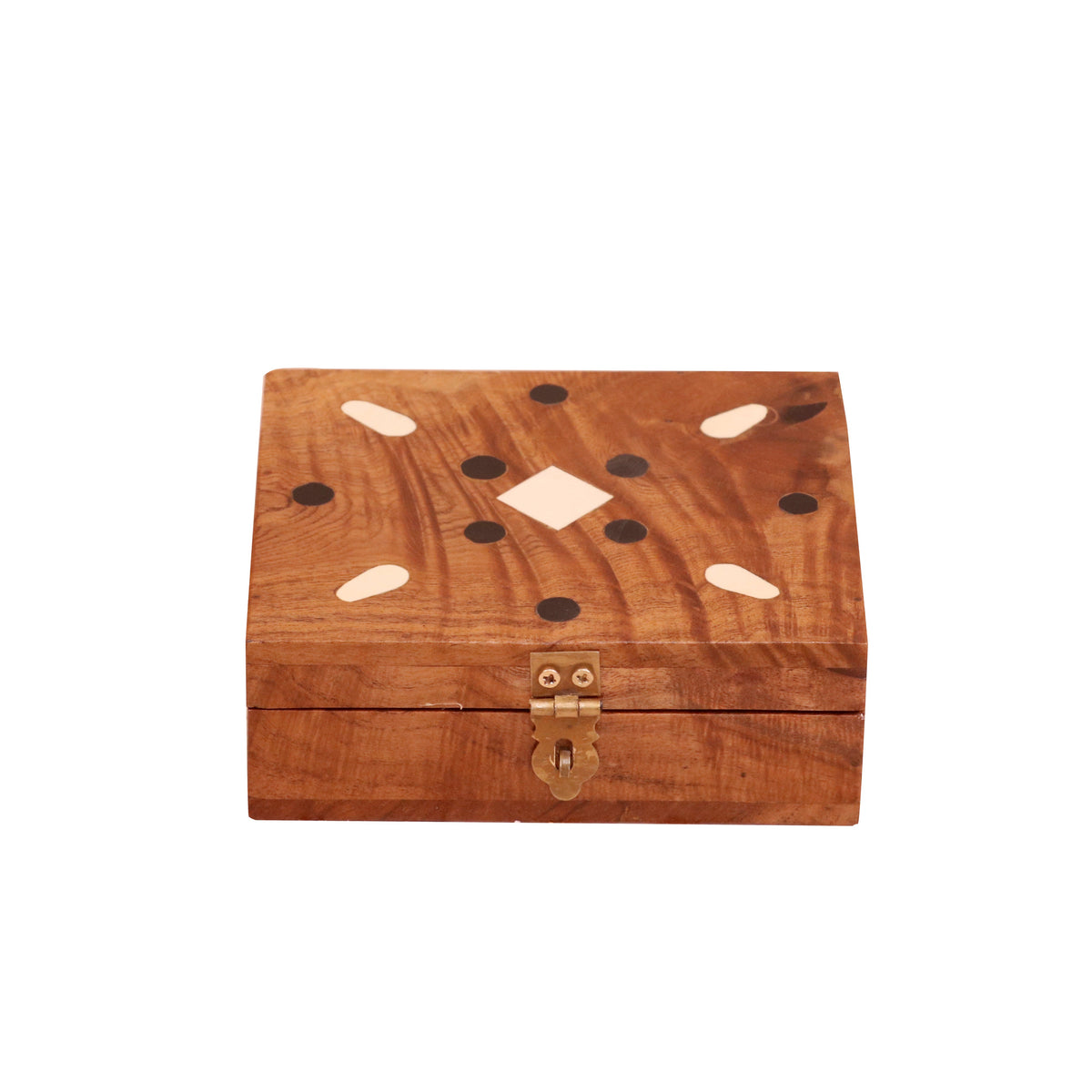 Calla Inlay White Jewellery Box — view 2