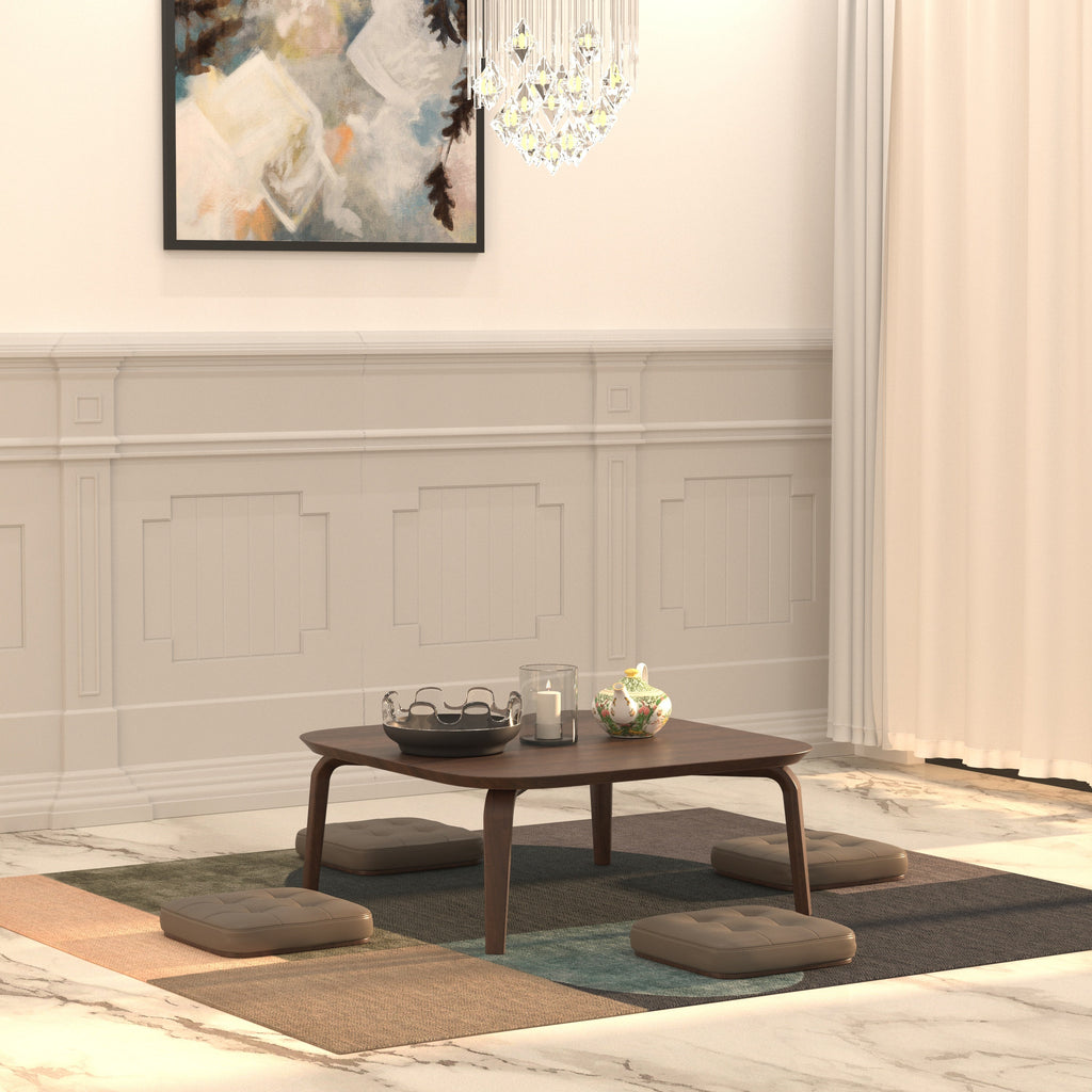 Haku Solid Wood Floor Dining Set – product image 1